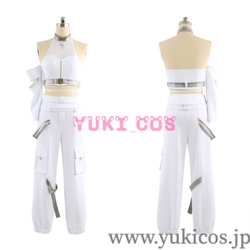 画像1: プロジェクトセカイ カラフルステージ！feat. 初音ミク　プロセカ　Competitive fire！　アクセラレイト　Vivid BAD SQUAD×巡音ルカ　巡音ルカ　コスプレ衣装　送料無料 (1)