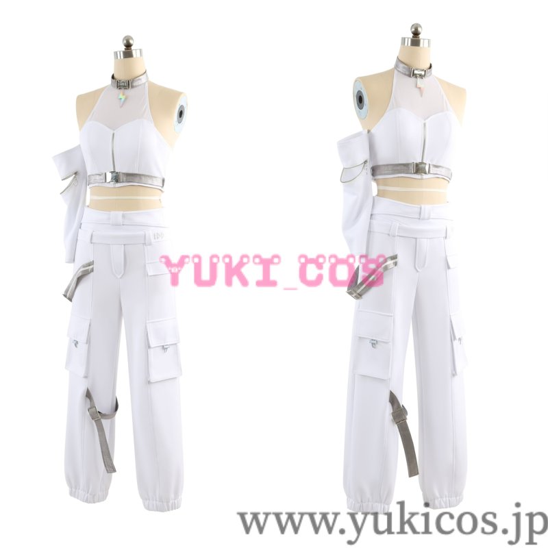 画像3: プロジェクトセカイ カラフルステージ！feat. 初音ミク　プロセカ　Competitive fire！　アクセラレイト　Vivid BAD SQUAD×巡音ルカ　巡音ルカ　コスプレ衣装　送料無料 (3)