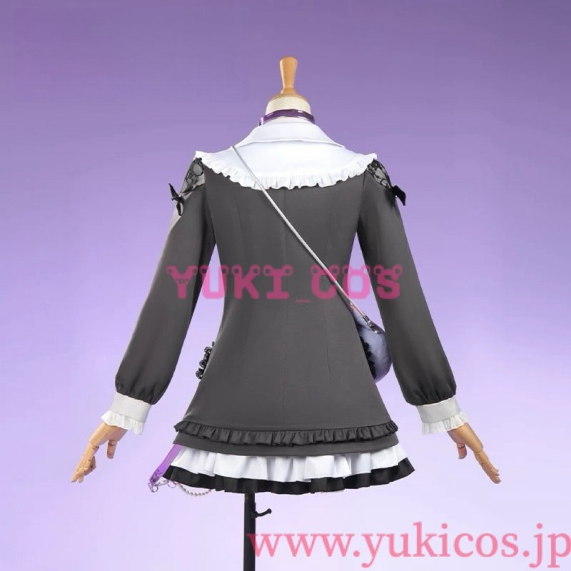 画像3: プロジェクトセカイ　プロセカ　カラフルステージ！ feat. 初音ミク 25時、ナイトコードで。 × 巡音ルカ　キャットラビング　東雲絵名　コスプレ衣装　送料無料　 (3)