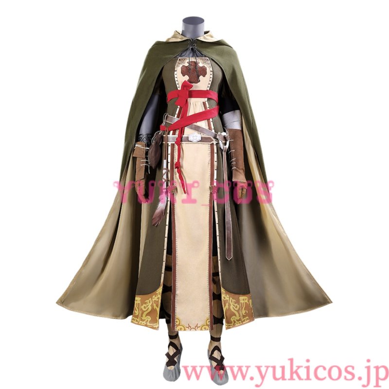 画像1: Dark SoulsIII　ダークソウルIII　Emerald Herald　Shanalotte　緑衣の巡礼　コスプレ衣装　送料無料 (1)