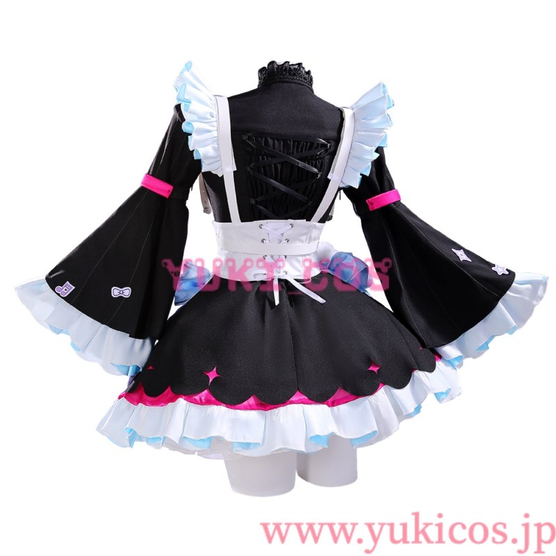 画像3: Vtuber　にじさんじEN　Enna Alouette 　メイド服 　コスプレ衣装　送料無料 (3)