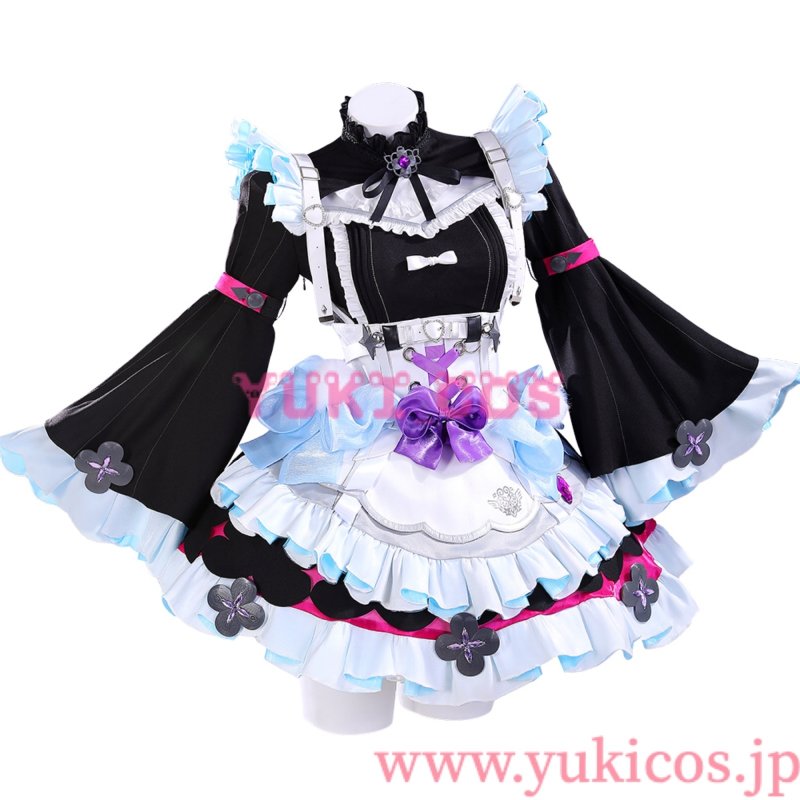 画像1: Vtuber　にじさんじEN　Enna Alouette 　メイド服 　コスプレ衣装　送料無料 (1)