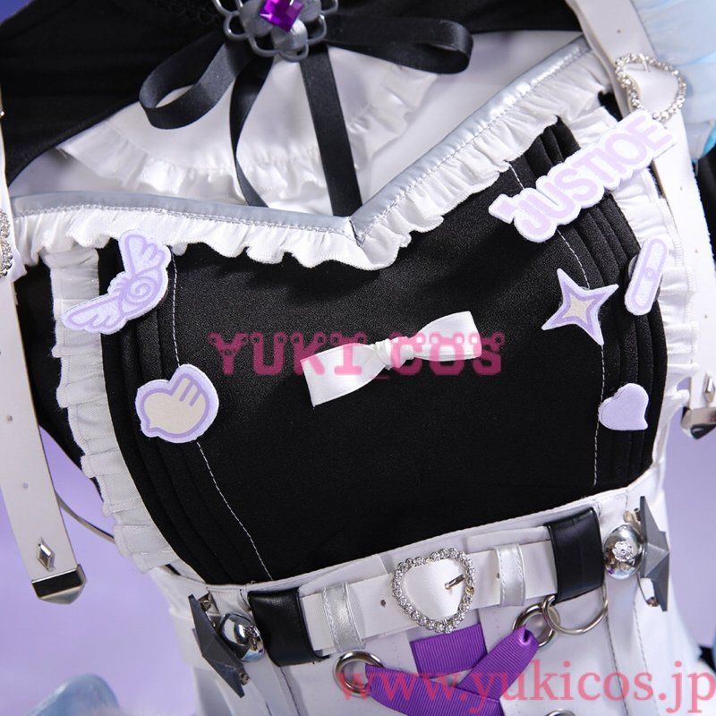 画像5: Vtuber　にじさんじEN　Enna Alouette 　メイド服 　コスプレ衣装　送料無料 (5)