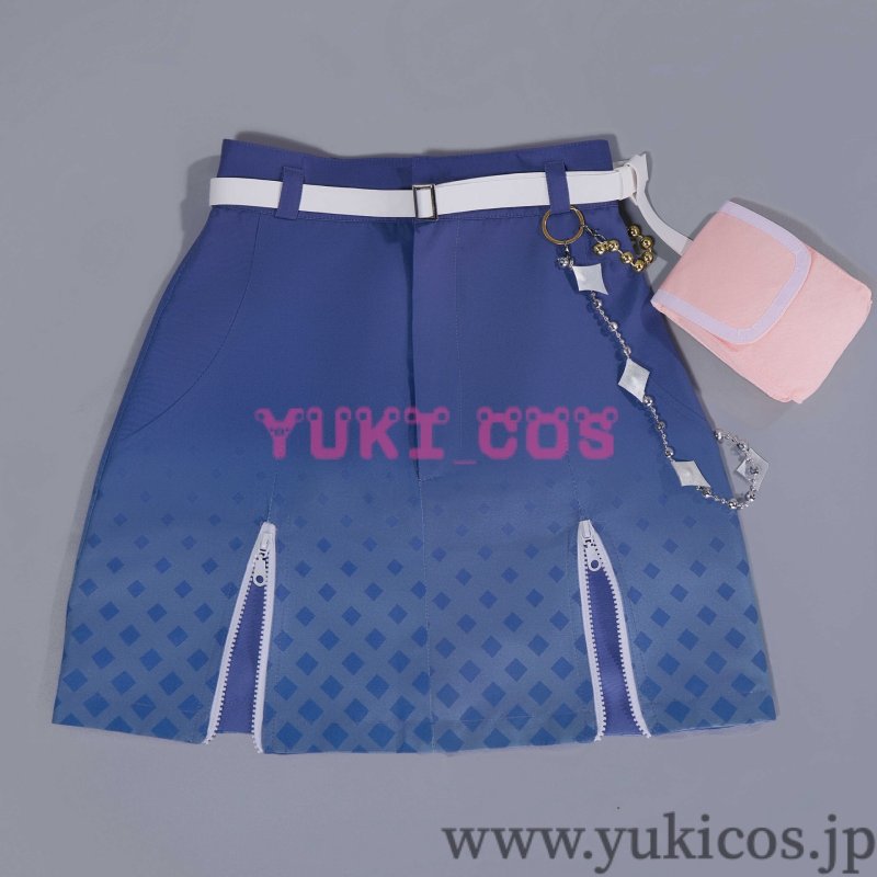 画像4: プロジェクトセカイ　プロセカ　みんなたまとも!どり〜むガチャ　あま〜いひと時　小豆沢こはね　めめっち風ぐるぐるスタイル　コスプレ衣装　送料無料 　 (4)