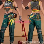 画像1: VALORANT　ヴァロラント　Raze　レイズ　コスプレ衣装　送料無料 (1)