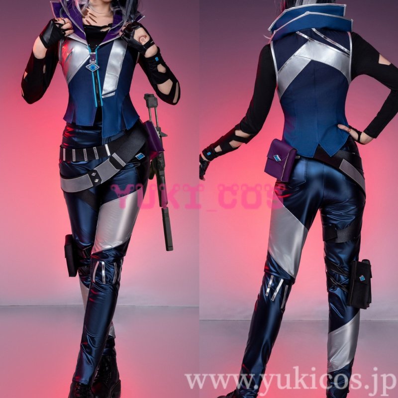画像1: VALORANT　ヴァロラント　フェイド　コスプレ衣装　送料無料 (1)