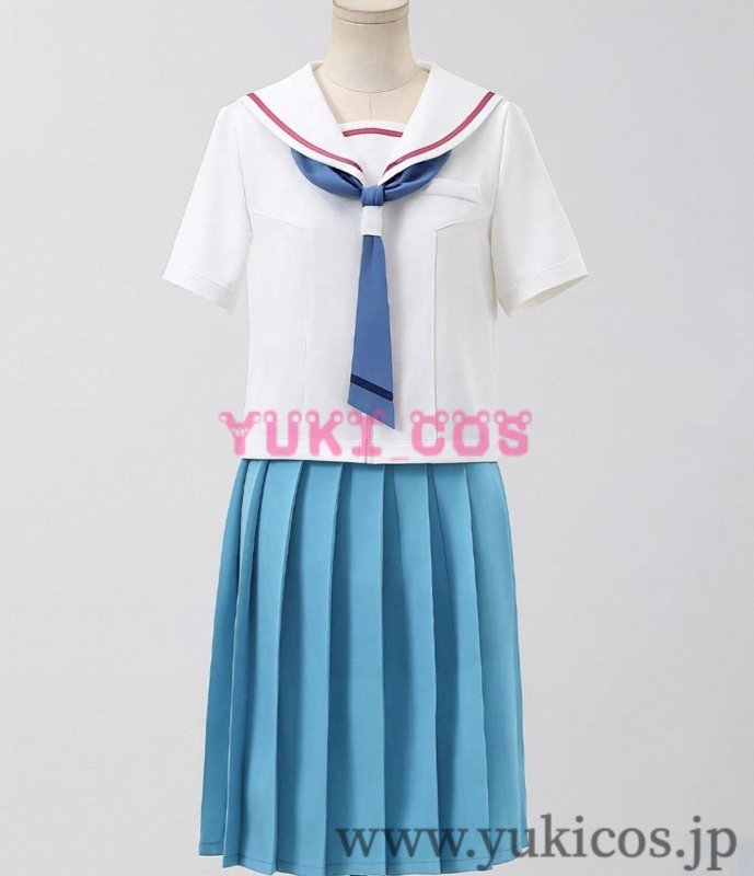 画像1: 超かぐや姫　ちょうかぐやひめ　酒寄彩葉　セーラー服　コスプレ衣装　送料無料 (1)