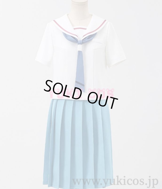 画像1: 超かぐや姫　ちょうかぐやひめ　酒寄彩葉　セーラー服　コスプレ衣装　送料無料 (1)