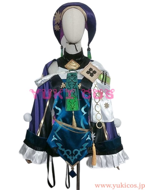 画像1: Vtuber にじさんじ　珠乃井ナナ　通常衣装　コスプレ衣装　送料無料 (1)