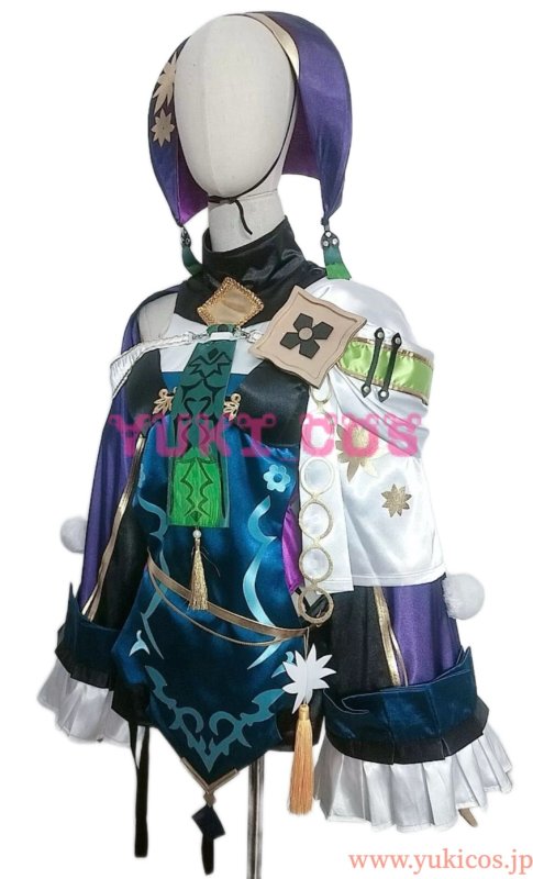 画像3: Vtuber にじさんじ　珠乃井ナナ　通常衣装　コスプレ衣装　送料無料 (3)