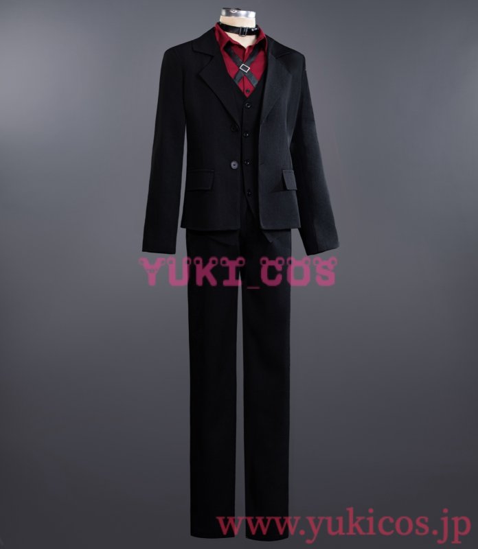 画像1: 文豪ストレイドッグス　文スト　中原中也　なかはらちゅうや　コスプレ衣装　送料無料 (1)