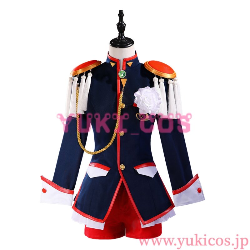 画像1: 少女革命ウテナ　しょうじょかくめいウテナ　天上ウテナ　てんじょう ウテナ　コスプレ衣装　送料無料 (1)