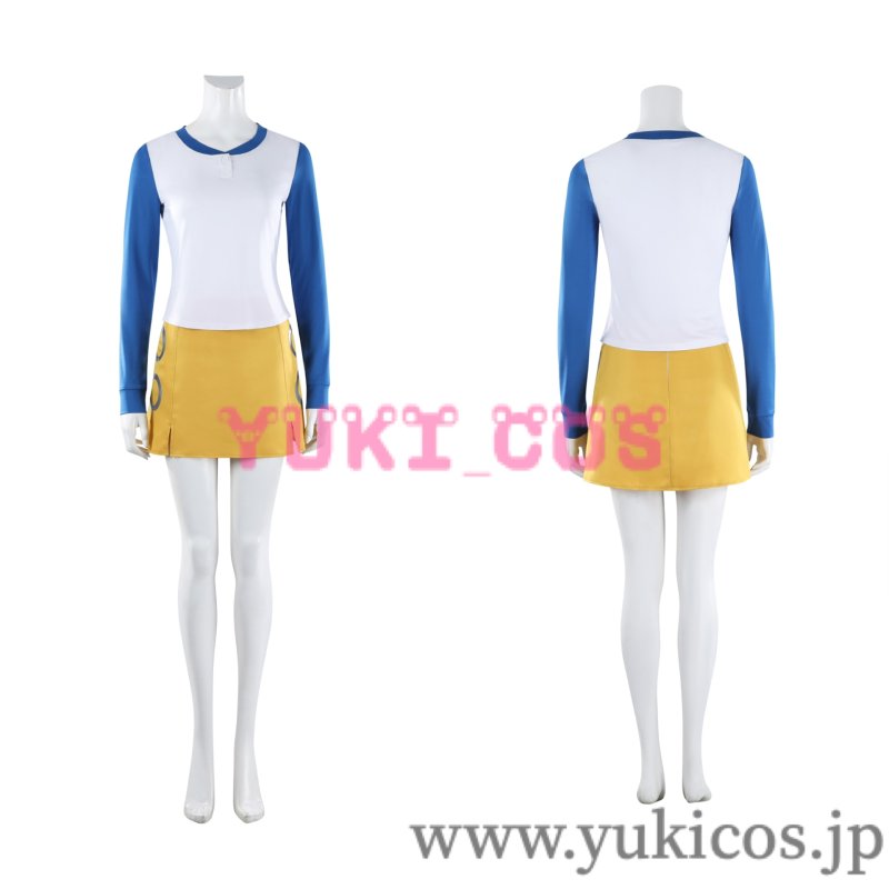 画像1: ONE PIECE　ワンピース　実写版再現　ナミ　コスプレ衣装　送料無料 (1)