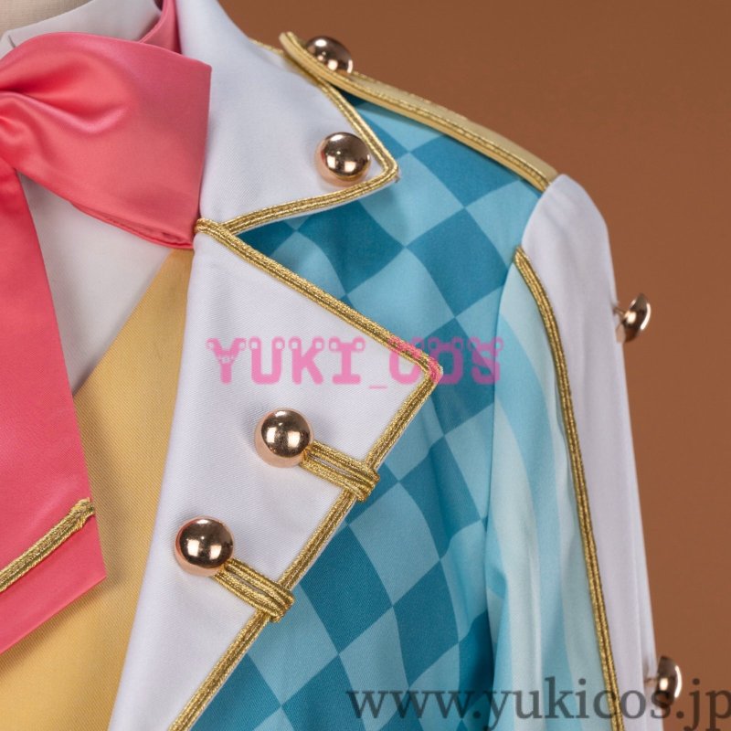 画像6: ツイステッドワンダーランド　ツイステ　薔薇の王国のホワイトラビットフェス　Floyd　フロイド　コスプレ衣装　送料無料　刺繍版 (6)