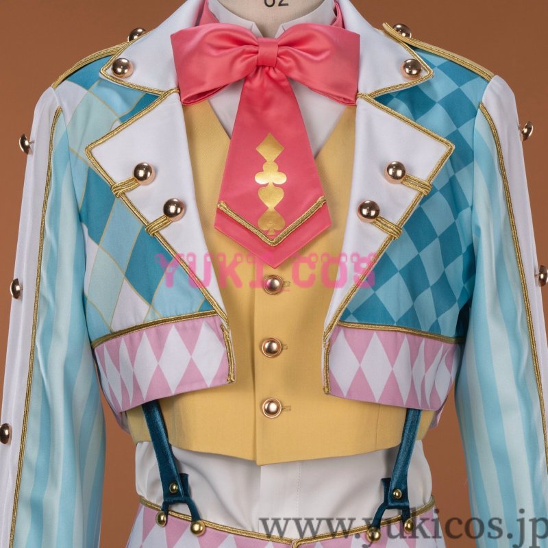 画像5: ツイステッドワンダーランド　ツイステ　薔薇の王国のホワイトラビットフェス　Floyd　フロイド　コスプレ衣装　送料無料　刺繍版 (5)