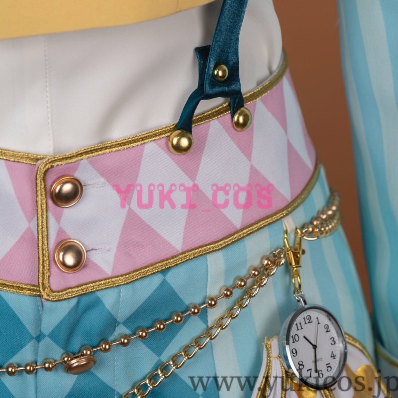 画像8: ツイステッドワンダーランド　ツイステ　薔薇の王国のホワイトラビットフェス　Floyd　フロイド　コスプレ衣装　送料無料　刺繍版 (8)