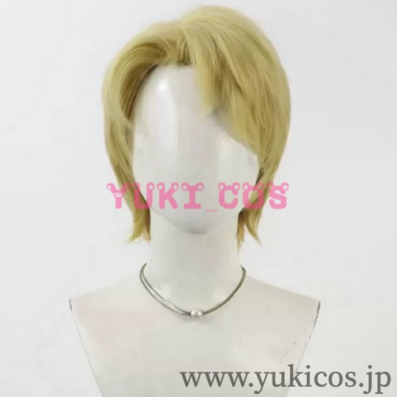 画像2: 機動戦士ガンダム　Mu La Flaga　ムウ・ラ・フラガ　コスプレウィッグ　送料無料 (2)