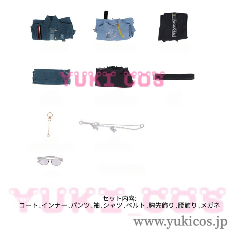 画像2: VTuber　ホロライブ　ReGLOSS first live　Flashpoint　儒烏風亭らでん　コスプレ衣装　送料無料 (2)