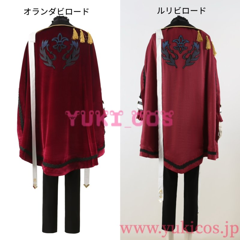 画像4: あんさんぶるスターズ！！　あんスタ　ESファン感謝祭　感謝祭◆仮面が覆うMASQUERADE NIGHT　朱桜司　月永レオ　朔間凛月　瀬名泉　鳴上嵐　コスプレ衣装　送料無料 (4)