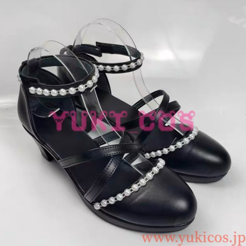 画像3: プロジェクトセカイ　プロセカ　Papilio Vinculatusガチャ　あたたかな時間　朝比奈まふゆ　Dark Embrace　コスプレ靴　送料無料 (3)