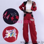 画像1: プロジェクトセカイ　プロセカ　Proof the REDガチャ　垣間見えた牙　白石杏 　Leave a mark　コスプレ衣装　送料無料 (1)