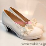 画像2: プロジェクトセカイ　プロセカ　That flower, once moreガチャ　こぼれた想い　クロワール・ベスティ　暁山瑞希　コスプレ靴　送料無料 (2)