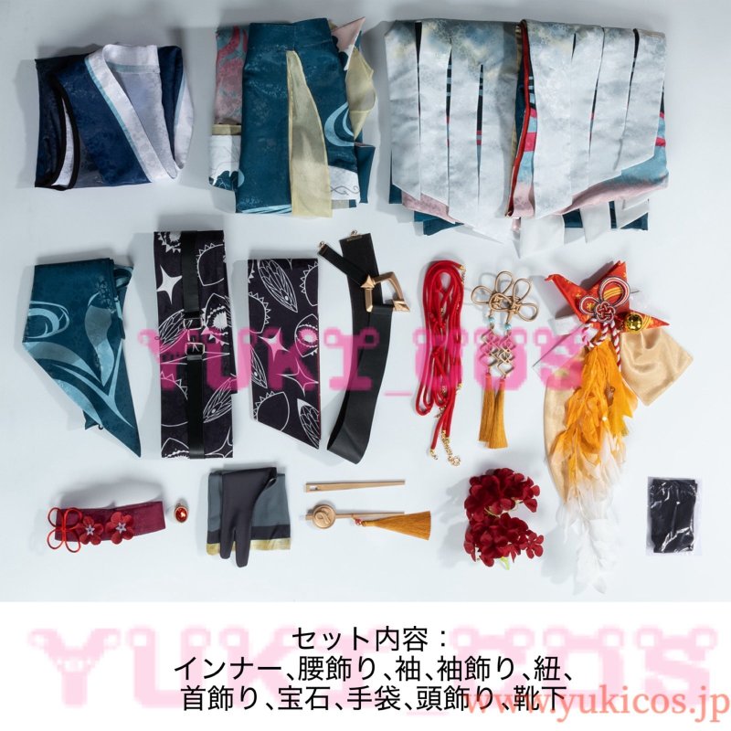 画像2: NU:カーニバル　ニューカーニバル　花散りて夢燃ゆる　華塵燼夢　果たされぬ誓いの記憶　レイ　斂　コスプレ衣装　送料無料 (2)