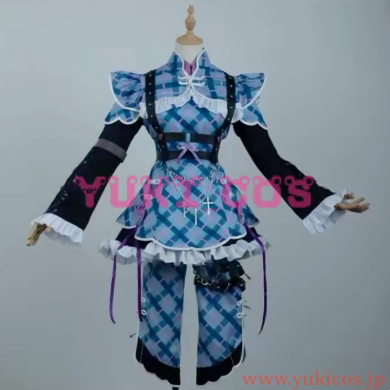 画像1: あんさんぶるスターズ！！　あんスタ　花群冬芽　ユメ　Poison Ribbon　コスプレ衣装　送料無料 (1)
