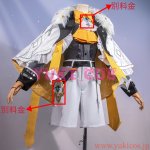 画像1: 凹凸世界　おうとつせかい　Aotu World　10周年記念　神と交わした約束へ　ジン　金　King　コスプレ衣装　送料無料 (1)