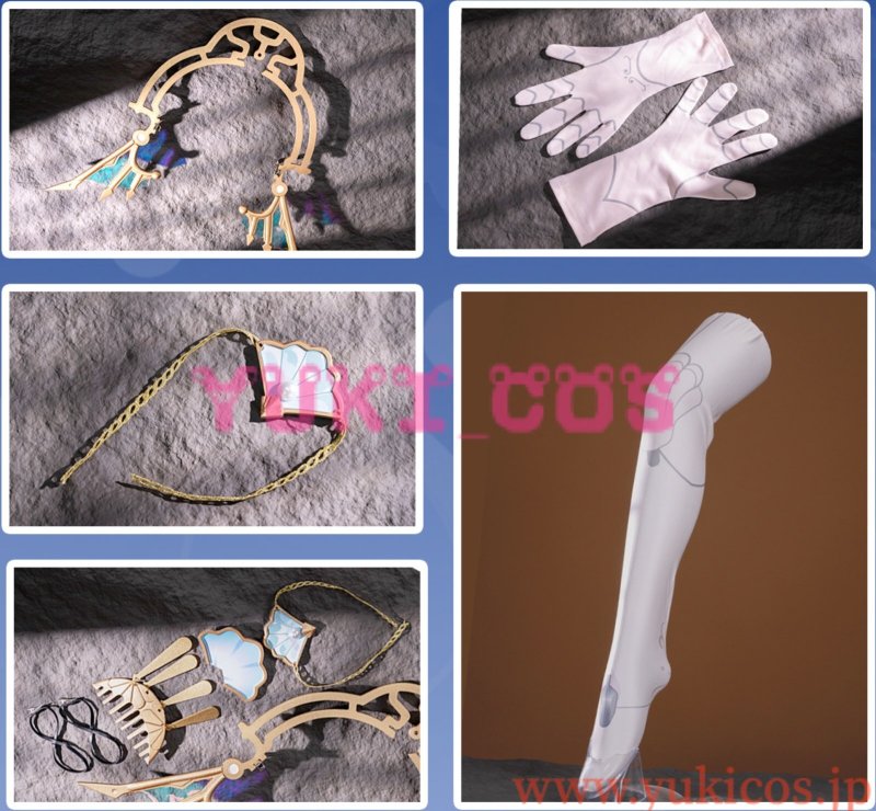 画像9: 崩壊スターレイル　崩スタ　誓環の石心・天秤の両端　パール　コスプレ衣装　送料無料 (9)