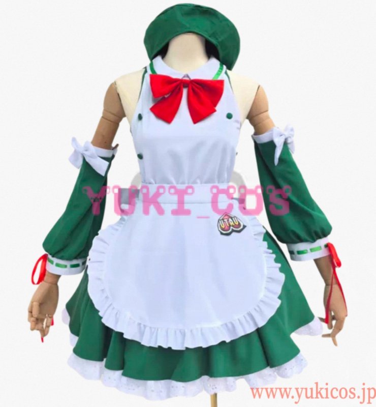 画像1: VOCALOID　ボーカロイド  UTAU 桃音モモ　コスプレ衣装　送料無料  (1)