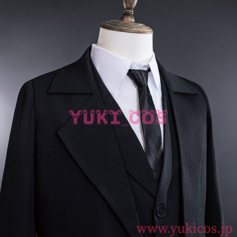 画像3: 文豪ストレイドッグス　文スト　太宰治　黒の時代　コスプレ衣装　送料無料 (3)