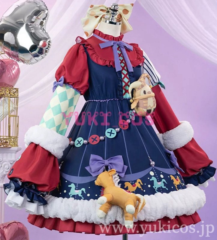 画像3: プロジェクトセカイ　プロセカ　とってもおばけなバケーション！ガチャ　あたしがにゃにゃんな妖怪です！　鳳えむ　どり〜みん★ごーすとさん　コスプレ衣装　送料無料 (3)