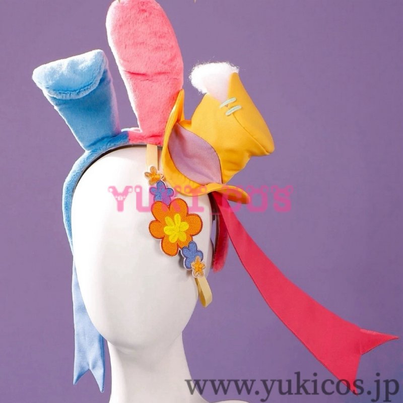 画像5: IdentityV　アイデンティティV　第五人格×サンリオキャラクターズ　弓使い　ウサハナ　コスプレ衣装　送料無料 (5)