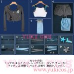 画像2: Vtuber　にじさんじ　Y4T4　Rei7 　Reina　デフォルト衣装　コスプレ衣装　送料無料 (2)