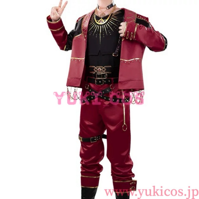 画像1: VTuber　にじさんじ　VOLTACTION×3SKM FUSION LIVE IMPACT　太陽組　渡会雲雀　コスプレ衣装　送料無料　 (1)