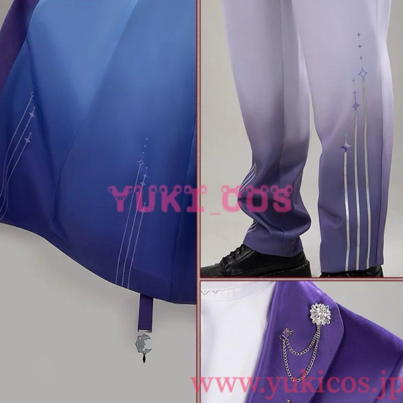 画像6: VTuber　にじさんじ　VOLTACTION×3SKM FUSION LIVE IMPACT　月組　魁星　コスプレ衣装　送料無料　 (6)