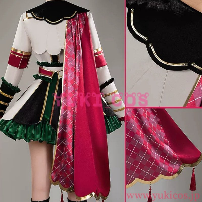 画像6: ウマ娘 プリティーダービー　ウマ娘 　Marche Lorraine　マルシュロレーヌ　マルちゃん　勝負服　コスプレ衣装　送料無料 (6)