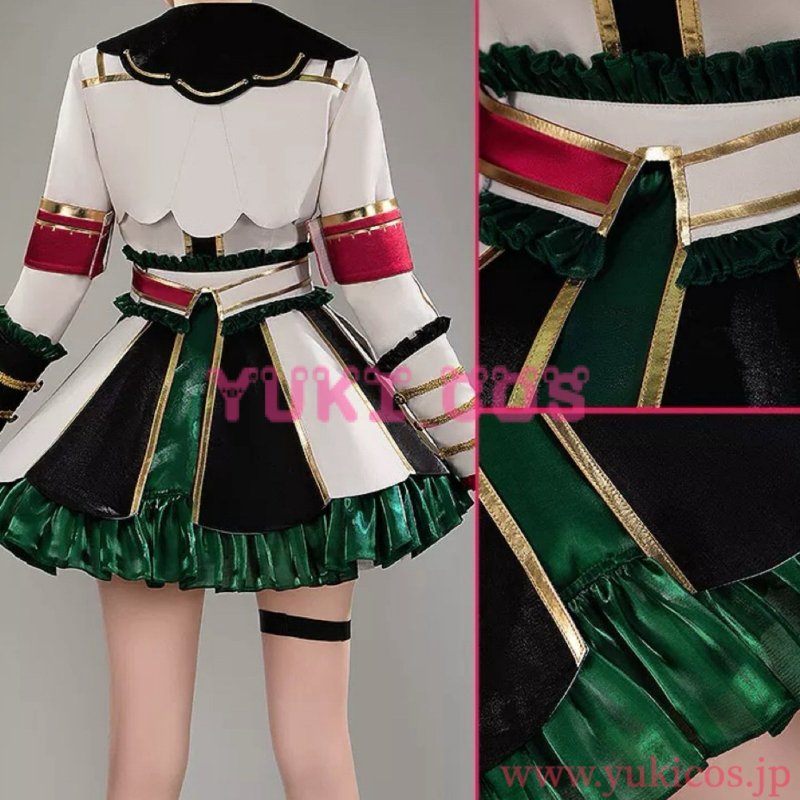 画像7: ウマ娘 プリティーダービー　ウマ娘 　Marche Lorraine　マルシュロレーヌ　マルちゃん　勝負服　コスプレ衣装　送料無料 (7)