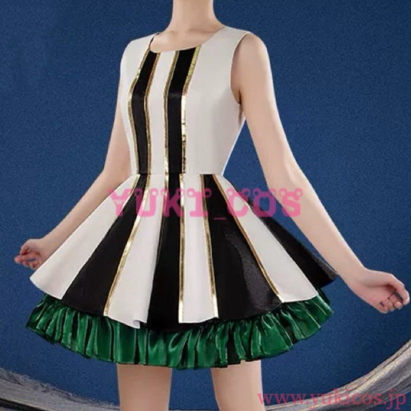 画像8: ウマ娘 プリティーダービー　ウマ娘 　Marche Lorraine　マルシュロレーヌ　マルちゃん　勝負服　コスプレ衣装　送料無料 (8)