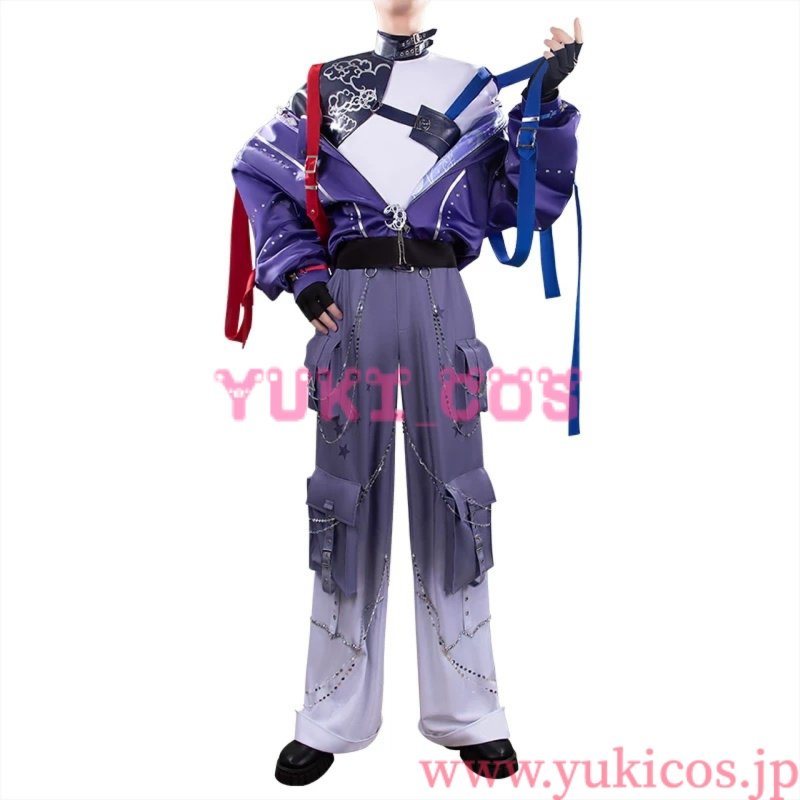 画像1: VTuber　にじさんじ　VOLTACTION×3SKM FUSION LIVE IMPACT　月組　セラフ・ダズルガーデン　コスプレ衣装　送料無料　 (1)