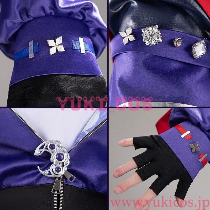 画像6: VTuber　にじさんじ　VOLTACTION×3SKM FUSION LIVE IMPACT　月組　セラフ・ダズルガーデン　コスプレ衣装　送料無料　 (6)