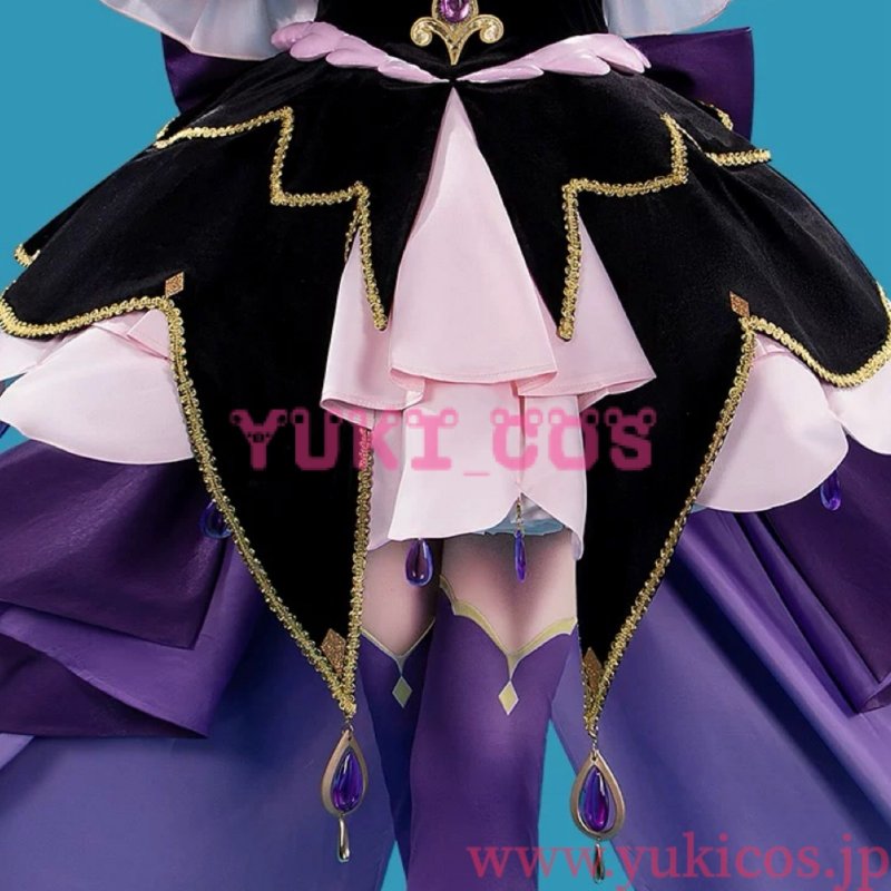画像7: 名探偵プリキュア　たんプリ　Luluka Moria　森亜るるか　Cure Arcana Shadow　キュアアルカナ・シャドウ　コスプレ衣装　送料無料　高級版 (7)