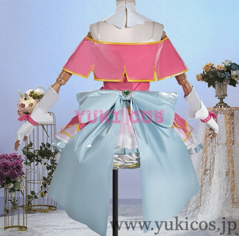 画像3: 名探偵プリキュア　たんプリ　小林みくる変身後　キュアミスティック　高級版　コスプレ衣装　送料無料　 (3)