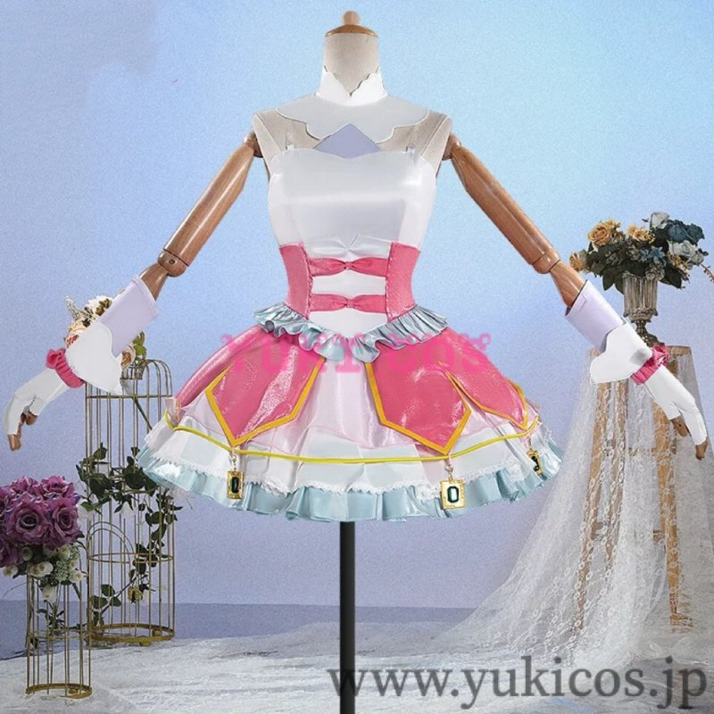 画像4: 名探偵プリキュア　たんプリ　小林みくる変身後　キュアミスティック　高級版　コスプレ衣装　送料無料　 (4)