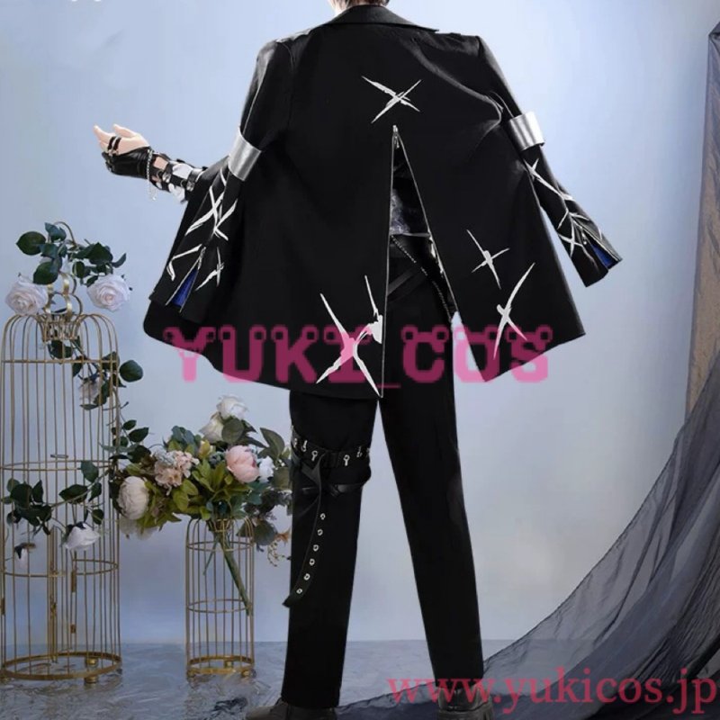 画像3: Vtuber にじさんじ　小柳ロウ　誕生日新衣装　Combat Butler　コスプレ衣装　送料無料 (3)