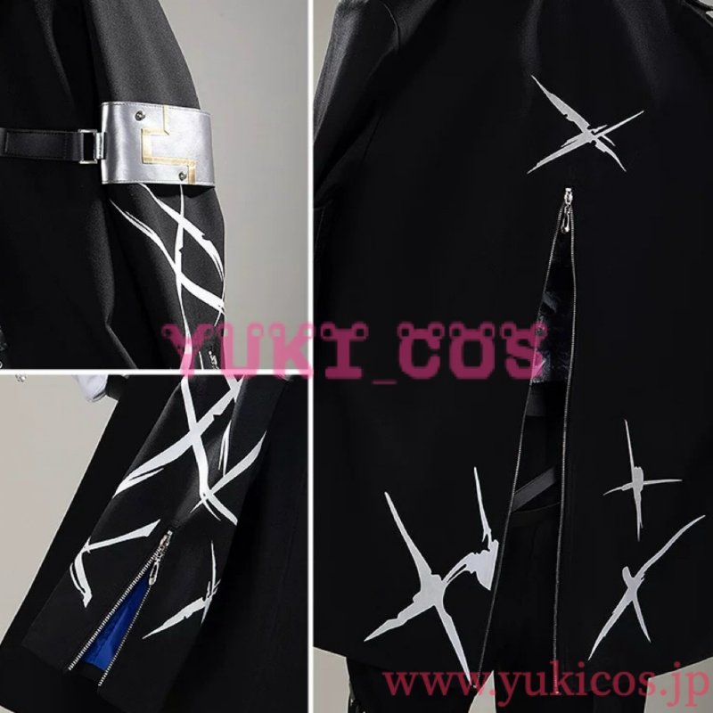 画像6: Vtuber にじさんじ　小柳ロウ　誕生日新衣装　Combat Butler　コスプレ衣装　送料無料 (6)