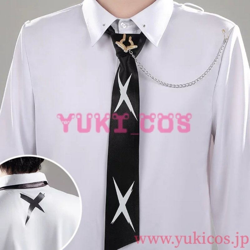 画像9: Vtuber にじさんじ　小柳ロウ　誕生日新衣装　Combat Butler　コスプレ衣装　送料無料 (9)