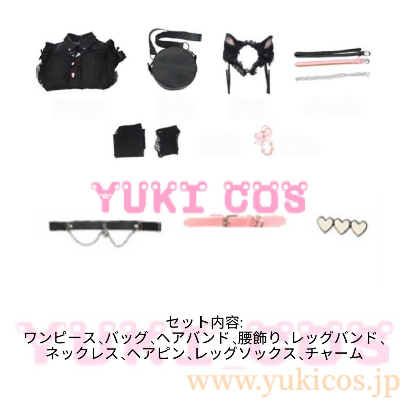 画像2: プロジェクトセカイ　プロセカ　25時、ナイトコードで。 × 巡音ルカ　キャットラビング　巡音ルカ　コスプレ衣装　送料無料 (2)