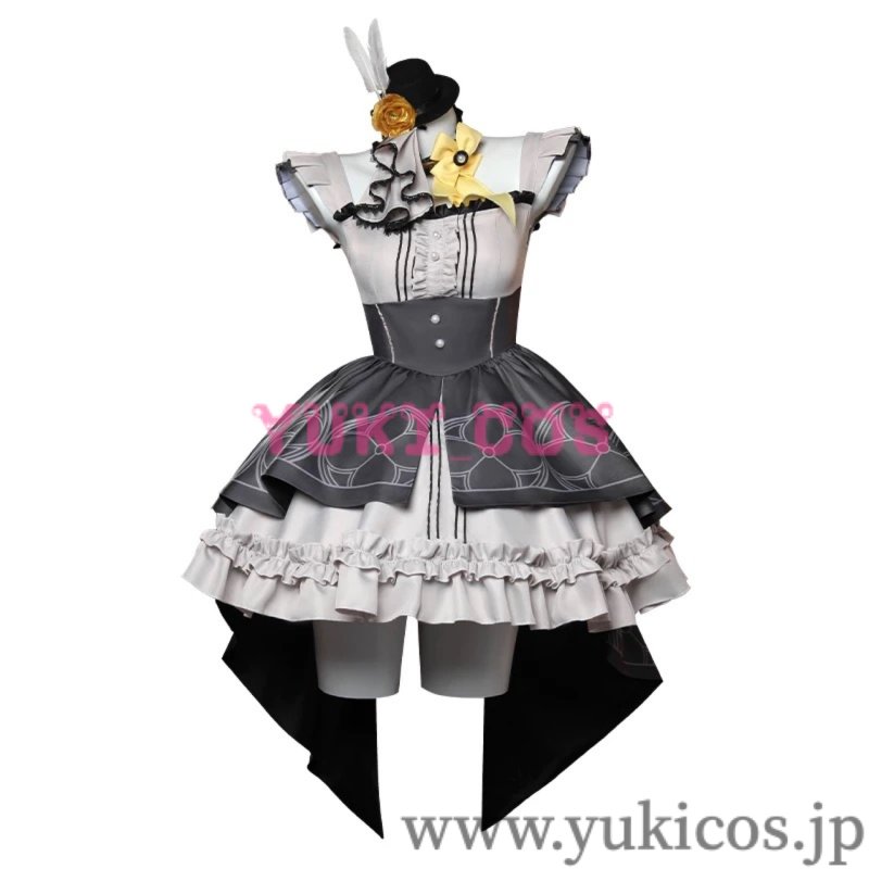 画像1: ブルーアーカイブ　ブルアカ　伊落マリー　アイドル　コスプレ衣装　送料無料 (1)